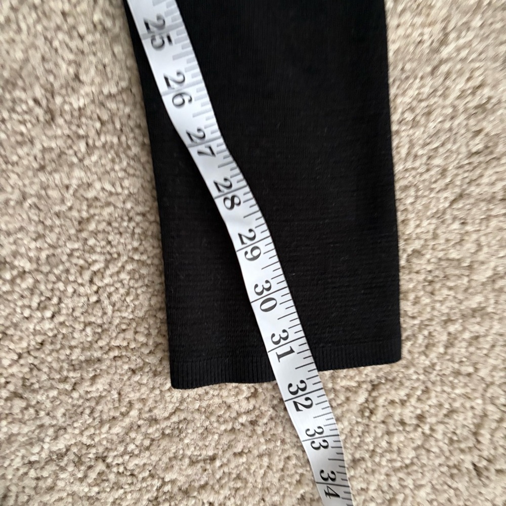 Skims everybody black activewear workout ankle leggings in onyx size large - Picture 16 of 16